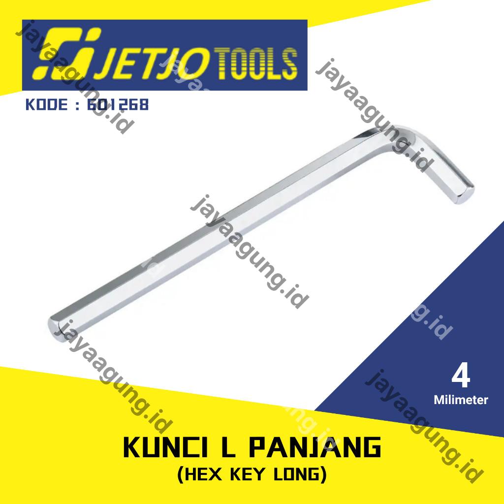 KUNCI L PANJANG JETJO 4MM 601268