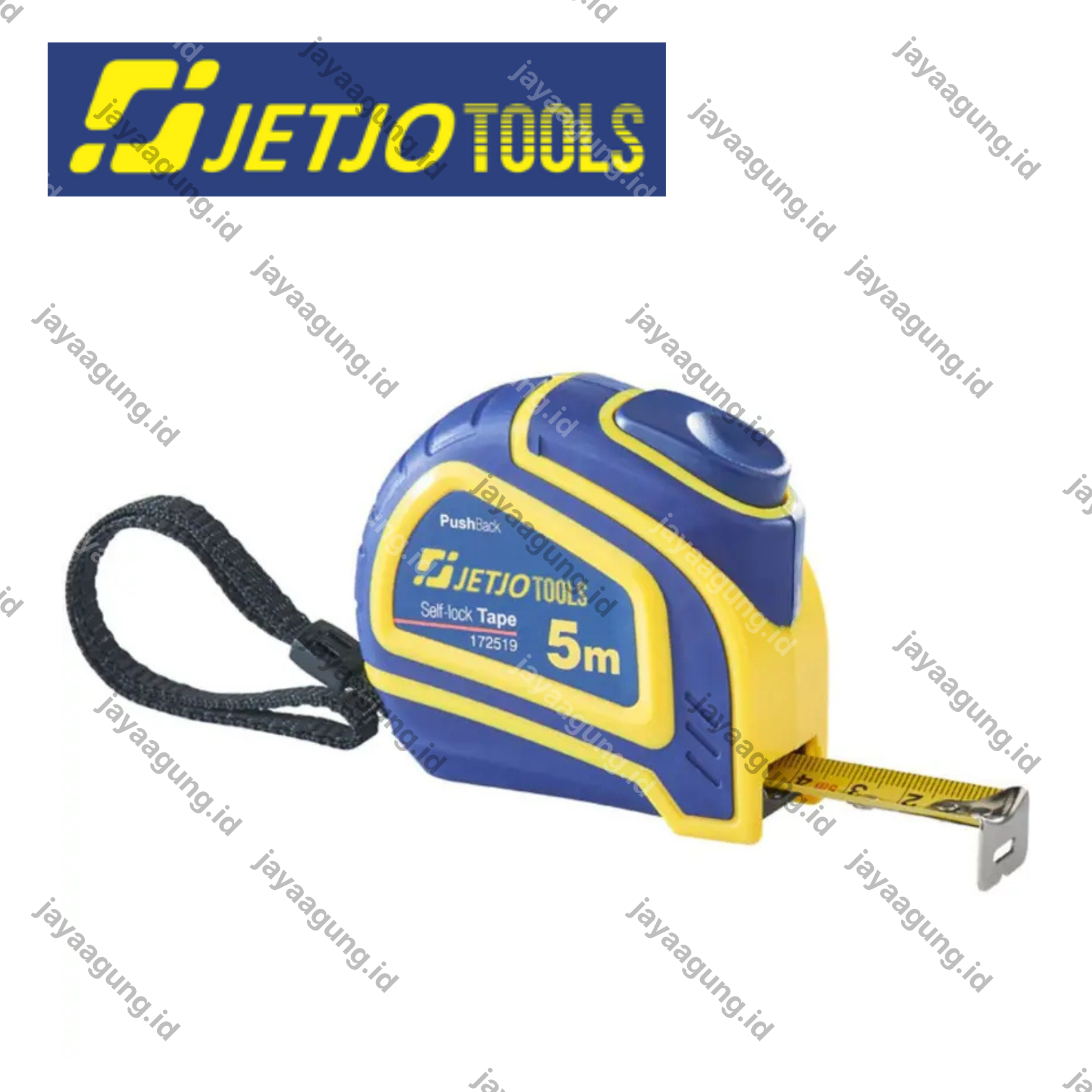 Gambar METERAN JETJO SELFLOCK 7.5MX25MM 177225 ke-2