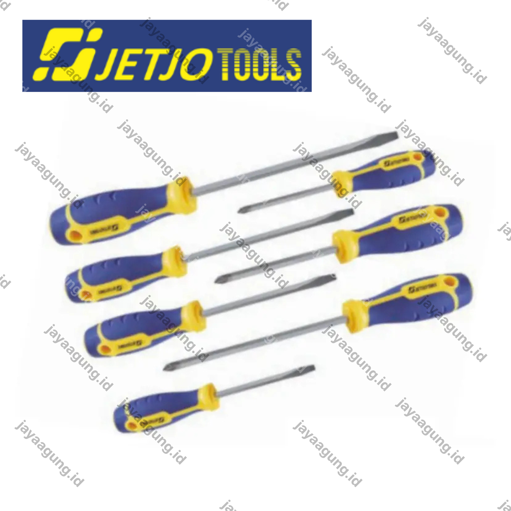 Gambar OBENG KETOK SET TPR JETJO 7PCS 701056 ke-2