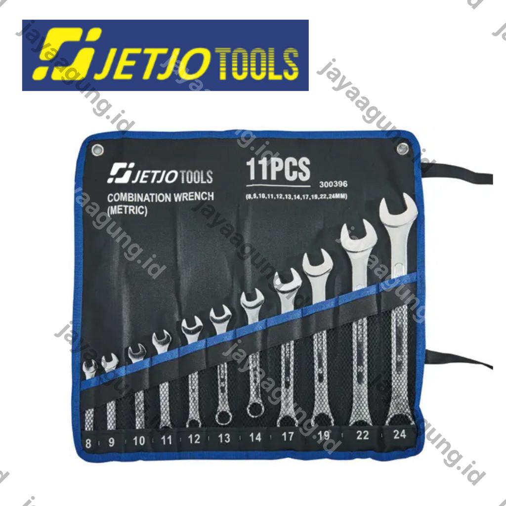 Gambar KUNCI RING PAS SET JETJO 8-24MM (11PCS) 300396 ke-2