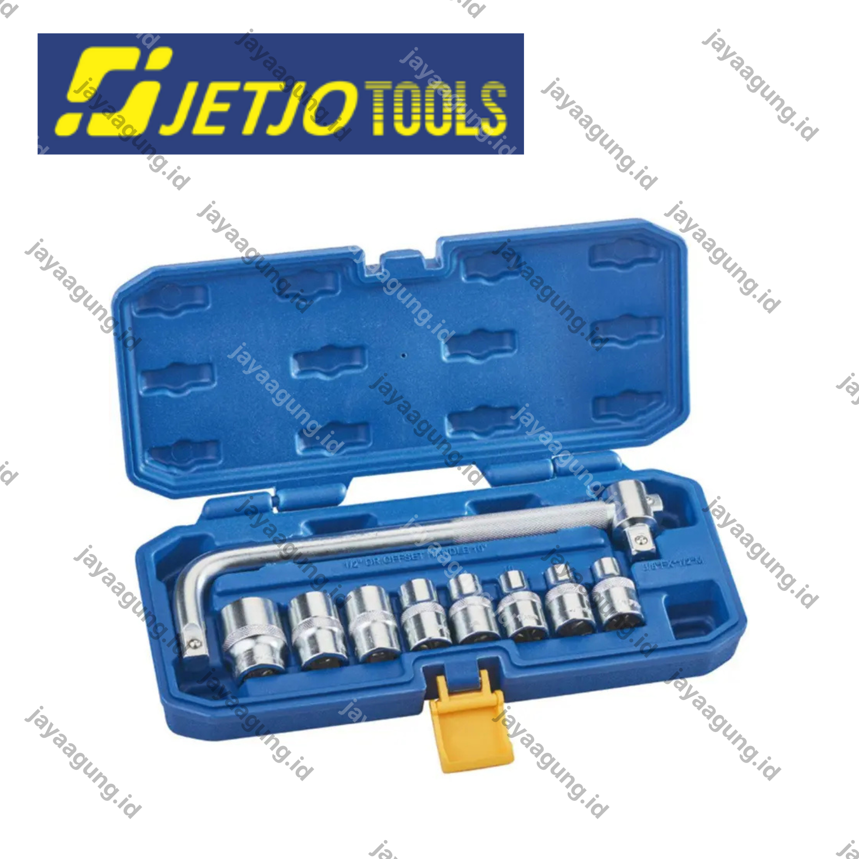 Gambar SOCK SET 1/2" 6PT JETJO 17PCS 200706 ke-2