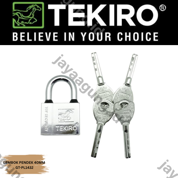 Gambar GEMBOK BESI TEKIRO PDK 40MM GT-PL1432 ke-3