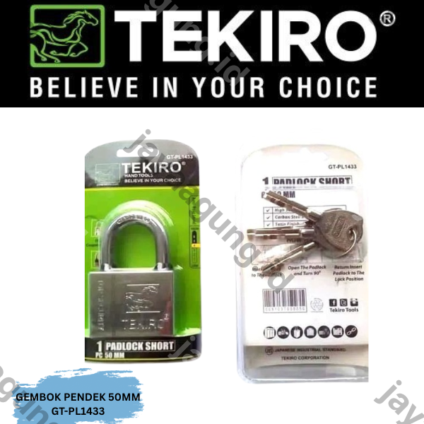 Gambar GEMBOK BESI TEKIRO PDK 50MM GT-PL1433 ke-4
