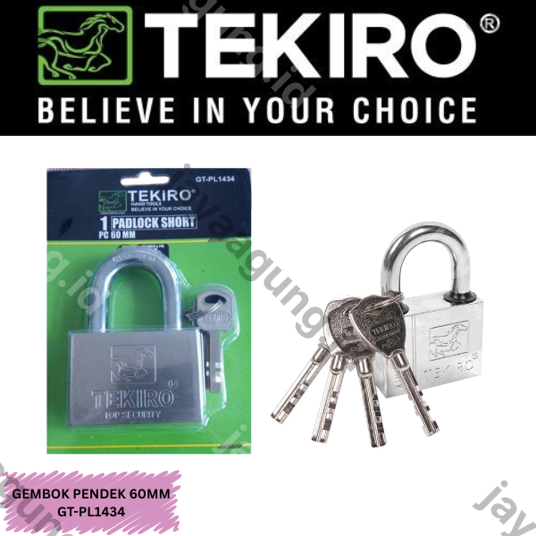 GEMBOK BESI TEKIRO PDK 60MM GT-PL1434