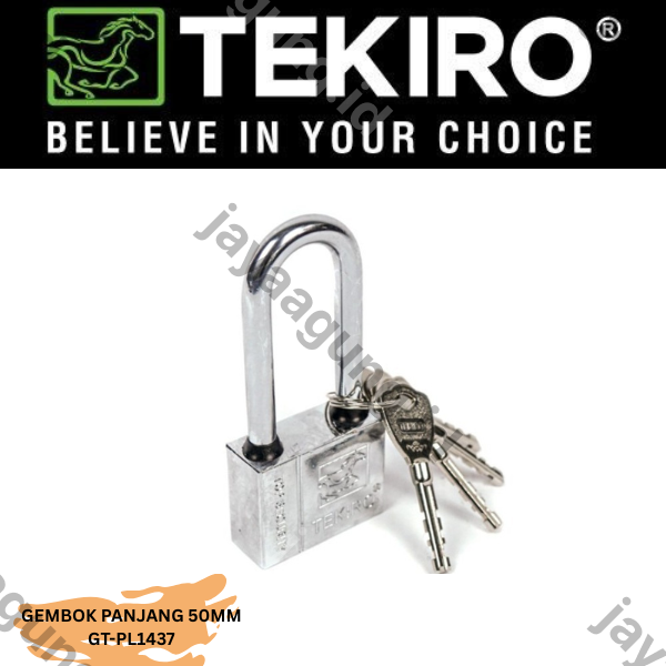 Gambar GEMBOK BESI TEKIRO PNJG 50MM GT-PL1437 ke-2