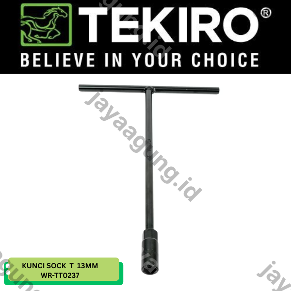 Gambar KUNCI SOCK T TEKIRO HITAM 13MM WR-TT0237 ke-3