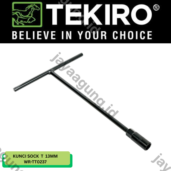 Gambar KUNCI SOCK T TEKIRO HITAM 13MM WR-TT0237 ke-4