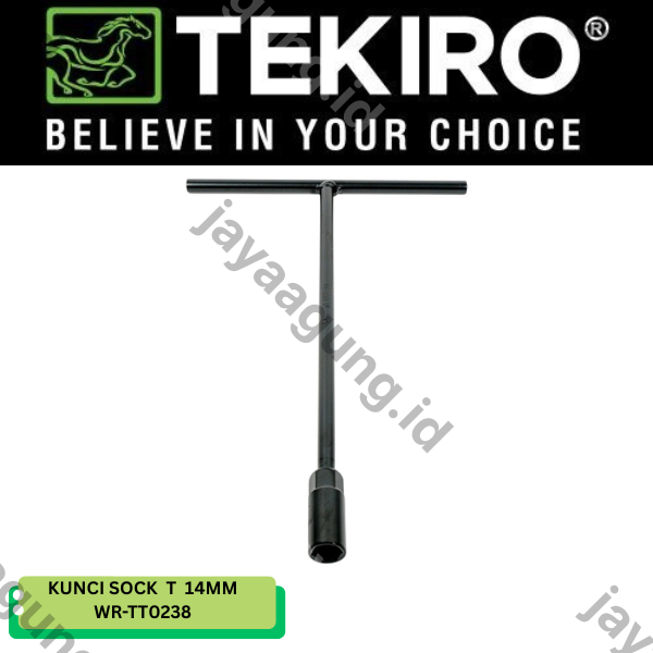 Gambar KUNCI SOCK T TEKIRO HITAM 14MM WR-TT0238 ke-3