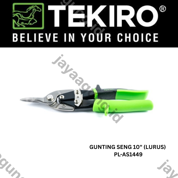 Gambar GUNTING SENG TEKIRO 10" (LURUS) PL-AS1449 ke-2