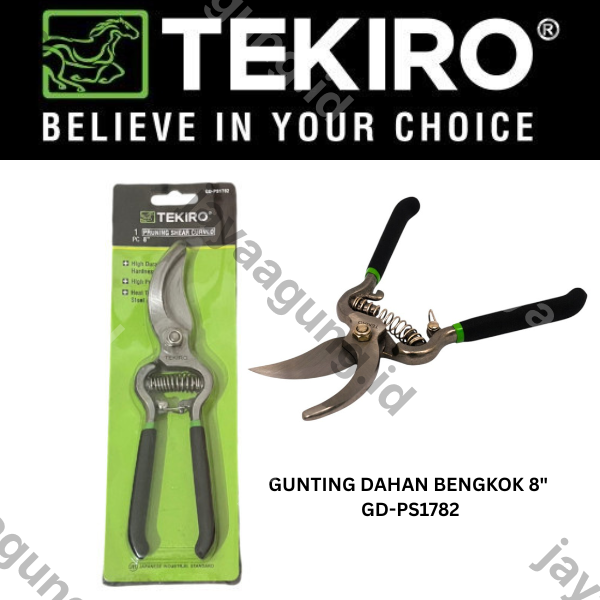 Gambar GUNTING DAHAN BENGKOK TEKIRO 8" GD-PS1782 ke-2