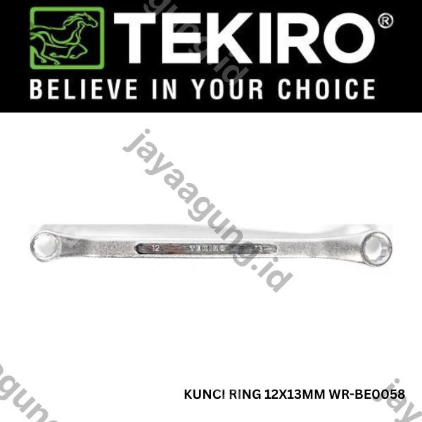 Gambar KUNCI RING TEKIRO 12X13MM WR-BE0058 ke-2