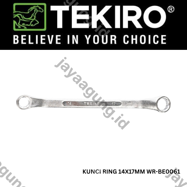 Gambar KUNCI RING TEKIRO 14X17MM WR-BE0061 ke-2