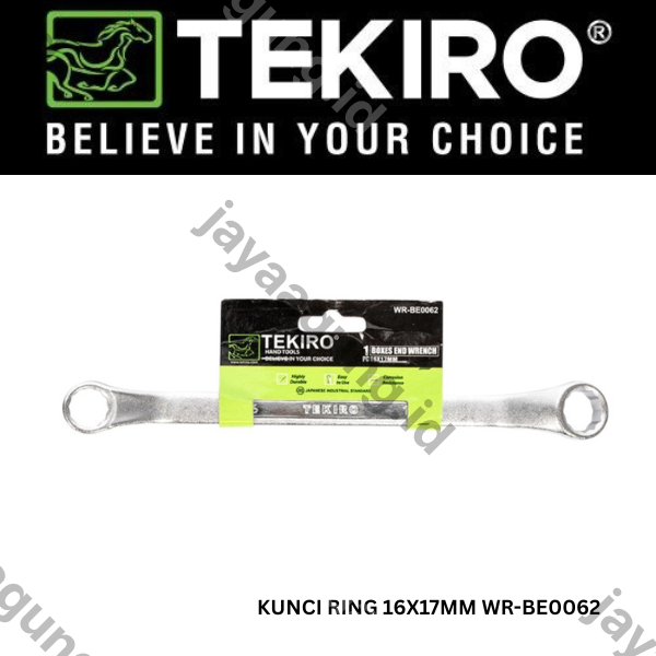 KUNCI RING TEKIRO 16X17MM WR-BE0062