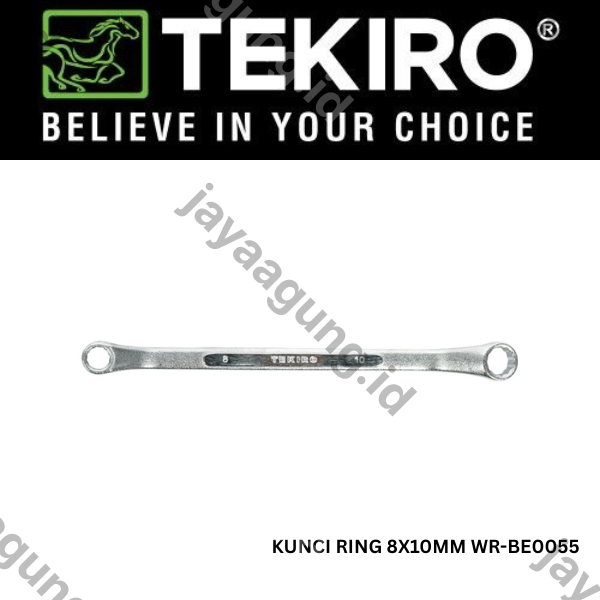 Gambar KUNCI RING TEKIRO 8X10MM WR-BE0055 ke-2