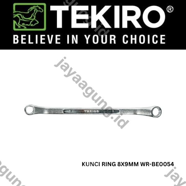Gambar KUNCI RING TEKIRO 8X9MM WR-BE0054 ke-2