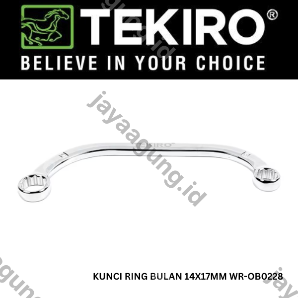 Gambar KUNCI RING BULAN TEKIRO 14X17MM WR-OB0228 ke-2