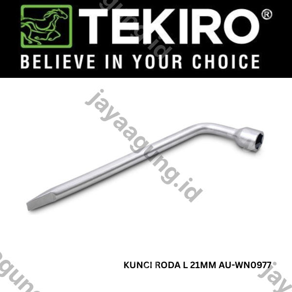 KUNCI RODA L TEKIRO 21MM AU-WN0977