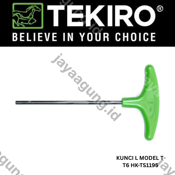 KUNCI L MODEL T TEKIRO T6 HK-TS1195