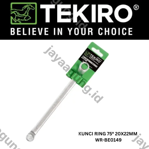 KUNCI RING 75° TEKIRO 20X22MM WR-BE0149