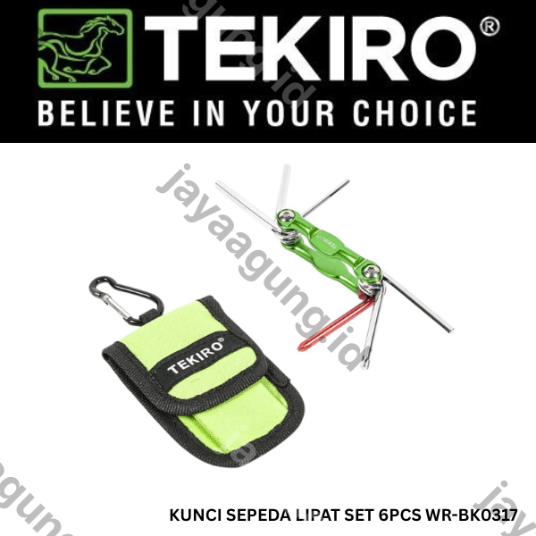 Gambar KUNCI SEPEDA LIPAT SET TEKIRO 6PCS WR-BK0317 ke-2