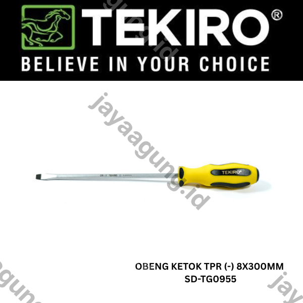 Gambar OBENG KETOK TPR TEKIRO (-) 8X300MM SD-TG0955 ke-2
