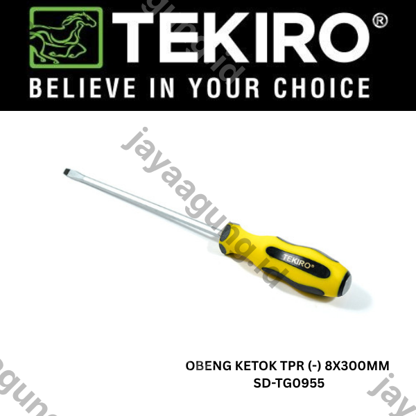 Gambar OBENG KETOK TPR TEKIRO (-) 8X300MM SD-TG0955 ke-3