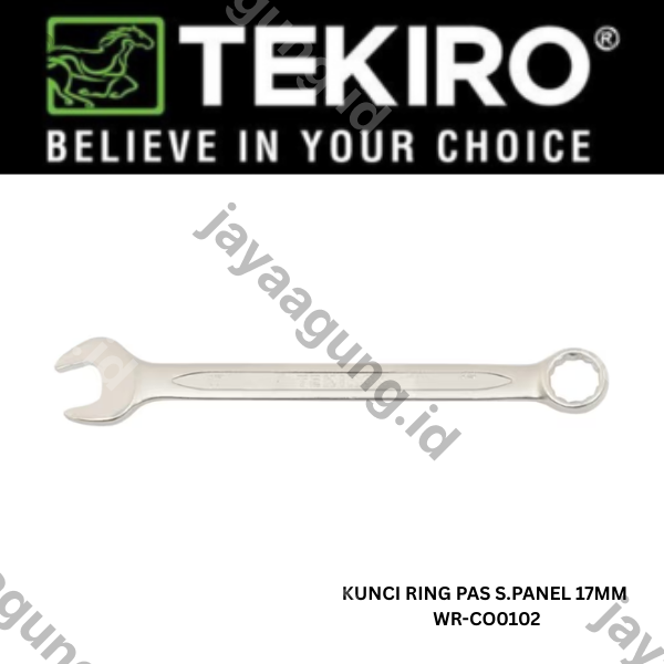 Gambar KUNCI RING PAS S.PANEL TEKIRO 17MM WR-CO0102 ke-3