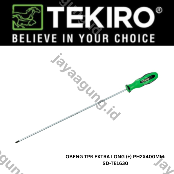 Gambar OBENG TPR EXTRA LONG TEKIRO PH2X400MM (+) SD-TE1630 ke-3