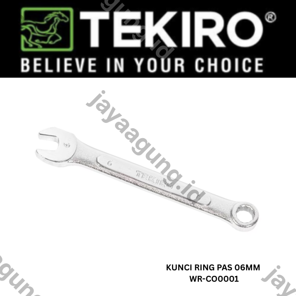 Gambar KUNCI RING PAS TEKIRO 06MM WR-CO0001 ke-3