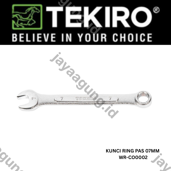 Gambar KUNCI RING PAS TEKIRO 07MM WR-CO0002 ke-2