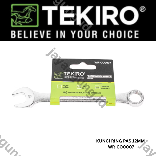 KUNCI RING PAS TEKIRO 12MM WR-CO0007