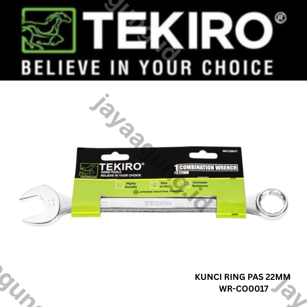 KUNCI RING PAS TEKIRO 22MM WR-CO0017