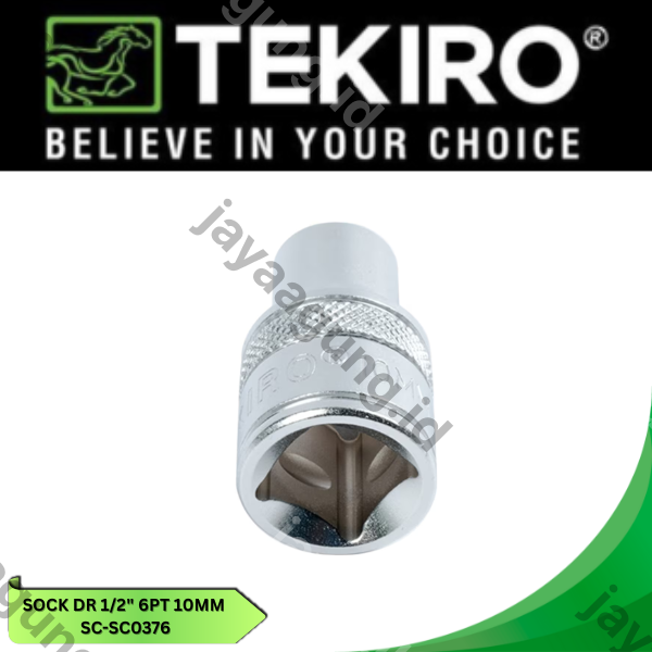 Gambar SOCK DR 1/2" TEKIRO 6PT 10MM SC-SC0376 ke-3