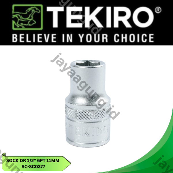 Gambar SOCK DR 1/2" TEKIRO 6PT 11MM SC-SC0377 ke-4
