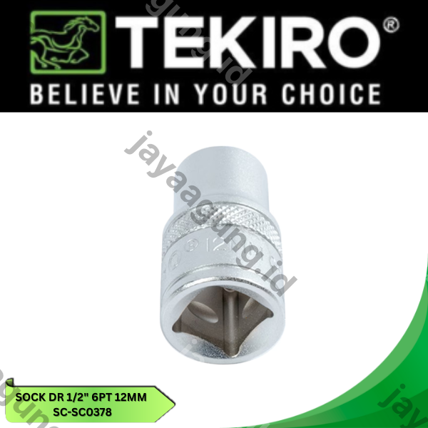 Gambar SOCK DR 1/2" TEKIRO 6PT 12MM SC-SC0378 ke-3
