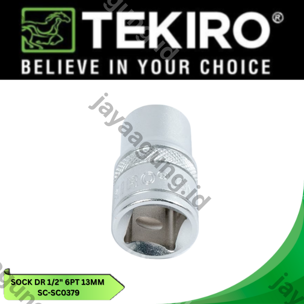 Gambar SOCK DR 1/2" TEKIRO 6PT 13MM SC-SC0379 ke-3