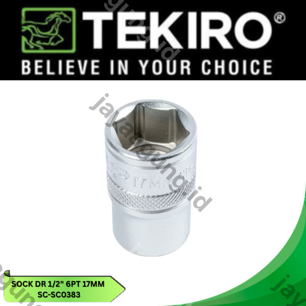 Gambar SOCK DR 1/2" TEKIRO 6PT 17MM SC-SC0383 ke-2