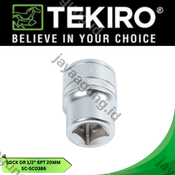 Gambar SOCK DR 1/2" TEKIRO 6PT 20MM SC-SC0386 ke-3