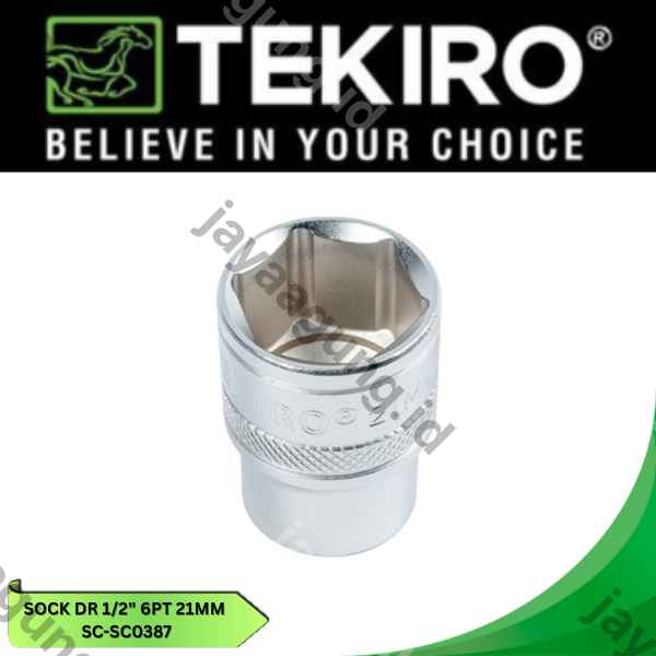Gambar SOCK DR 1/2" TEKIRO 6PT 21MM SC-SC0387 ke-2
