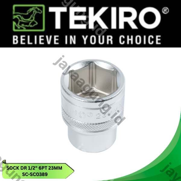 Gambar SOCK DR 1/2" TEKIRO 6PT 23MM SC-SC0389 ke-2