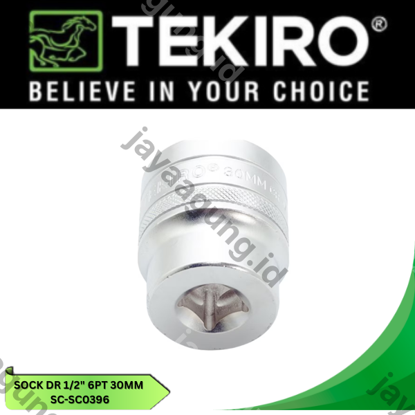 Gambar SOCK DR 1/2" TEKIRO 6PT 30MM SC-SC0396 ke-3