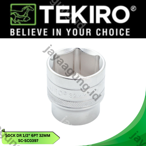 Gambar SOCK DR 1/2" TEKIRO 6PT 32MM SC-SC0397 ke-2