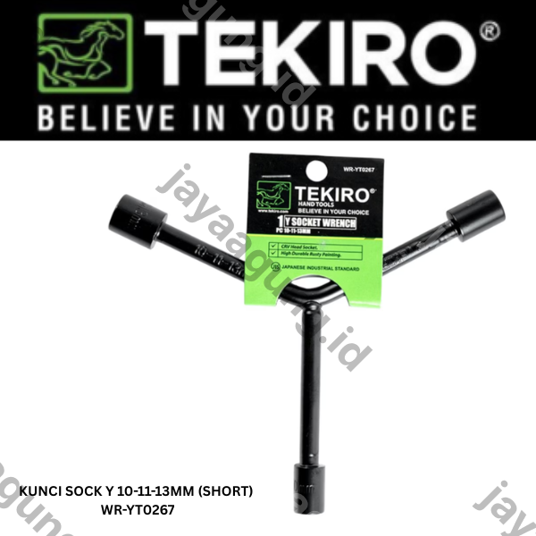 KUNCI SOCK Y TEKIRO 10-11-13MM (SHORT) WR-YT0267