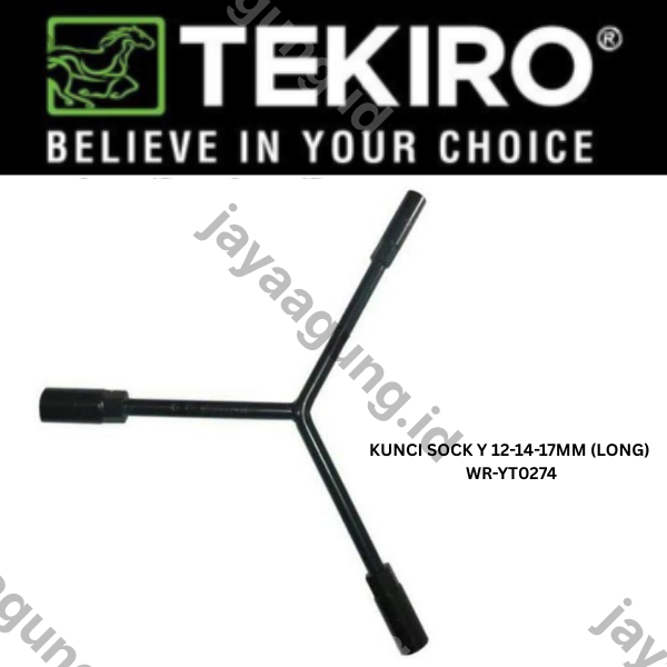 Gambar KUNCI SOCK Y TEKIRO 12-14-17MM (LONG) WR-YT0274 ke-2