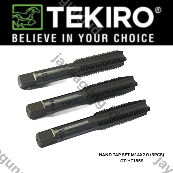 Gambar HAND TAP SET TEKIRO M14X2.0 (3PCS) GT-HT1859 ke-3