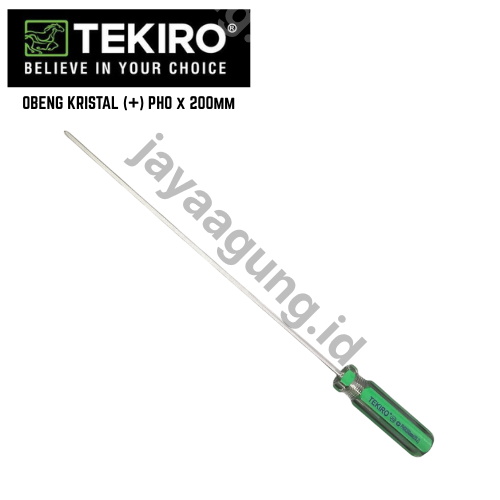 Gambar OBENG KRISTAL TEKIRO (+) PH0X200MM (4") SD-IL0799 ke-2