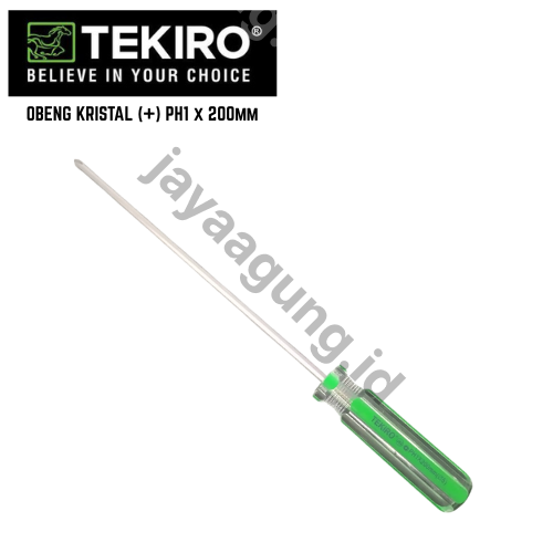 Gambar OBENG KRISTAL TEKIRO (+) PH1X200MM (5) SD-IL0805 ke-2