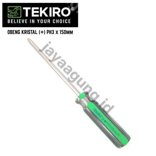 Gambar OBENG KRISTAL TEKIRO (+) PH3X150MM (8) SD-IL0815 ke-2
