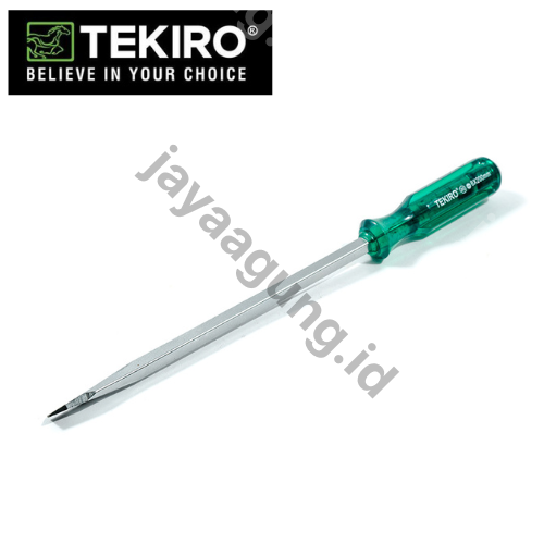 Gambar OBENG KETOK TEMBUS HIJAU TEKIRO (-) 6X100MM SD-GT0875 ke-2