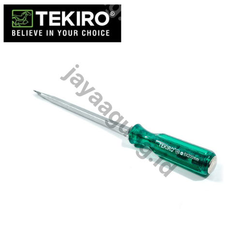 Gambar OBENG KETOK TEMBUS HIJAU TEKIRO (-) 6X150MM SD-GT0877 ke-4